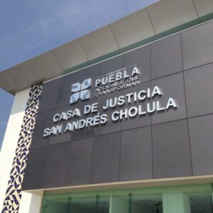 Casa de justicia Cholula